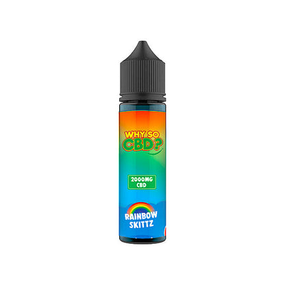 Why So CBD? 2000mg Full Spectrum CBD E-liquid 60ml - Flavour: Agent Apple
