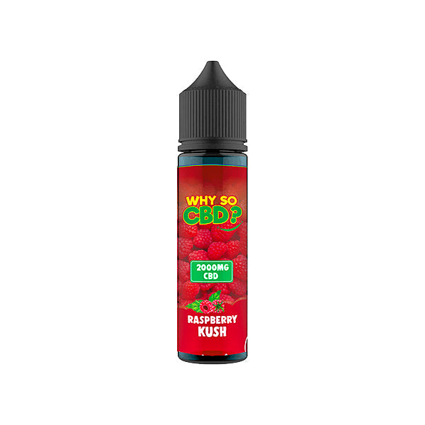 Why So CBD? 2000mg Full Spectrum CBD E-liquid 60ml - Flavour: Rainbow Skittz