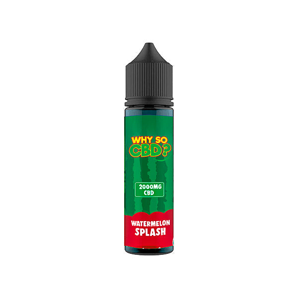 Why So CBD? 2000mg Full Spectrum CBD E-liquid 60ml - Flavour: Grape Crush