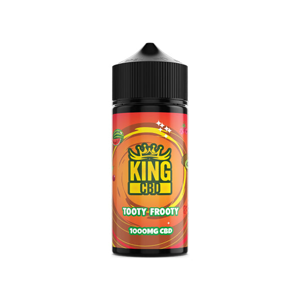 King CBD 1000mg CBD E-liquid 120ml (80VG/20PG) (BUY 1 GET 1 FREE) - Flavour: Grape Lemonade