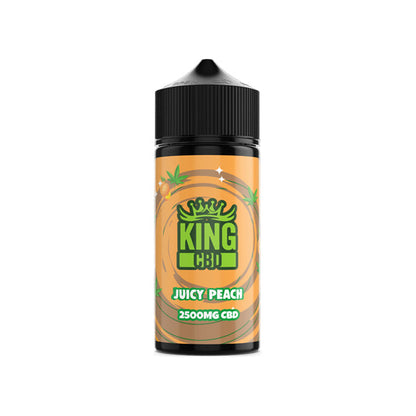 King CBD 2500mg CBD E-liquid 120ml (BUY 1 GET 1 FREE) - Flavour: Tropicana Punch