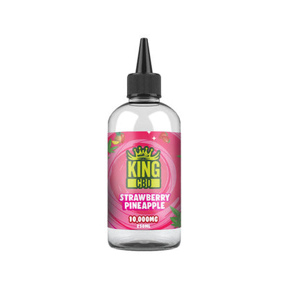 King CBD 10,000mg CBD E-liquid 250ml (BUY 1 GET 1 FREE) - Flavour: Juicy Peach