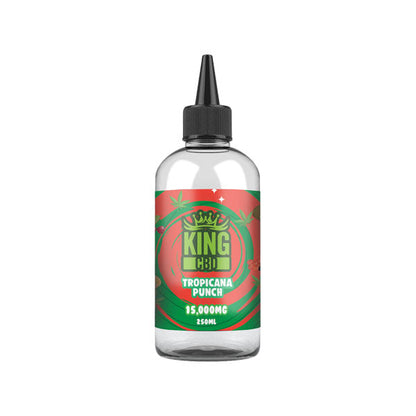King CBD 15,000mg CBD E-liquid 250ml (BUY 1 GET 1 FREE) - Flavour: Bubblegum Candy