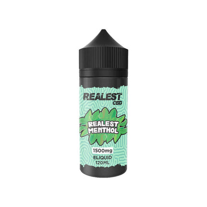 Realest CBD 1500mg Broad Spectrum CBD E-Liquid 120ml (BUY 1 GET 1 FREE) - Flavour: Orange & Lemonade