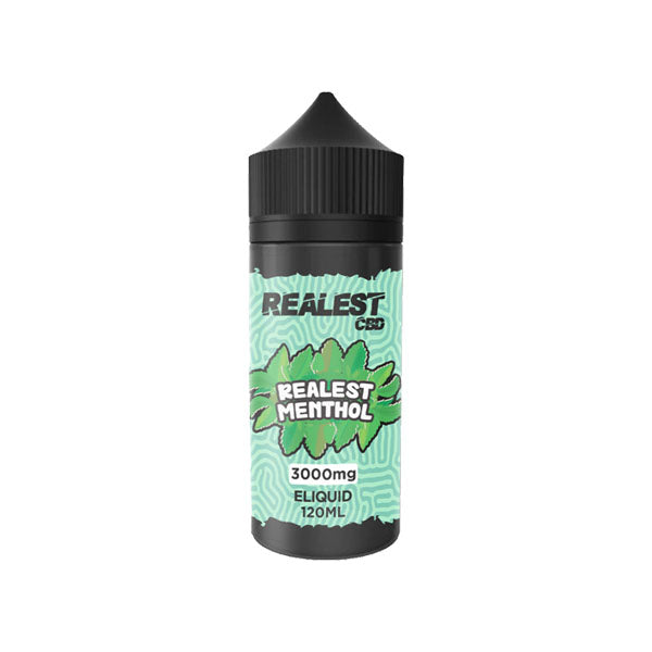 Realest CBD 3000mg Broad Spectrum CBD E-Liquid 120ml (BUY 1 GET 1 FREE) - Flavour: Toffee Apple Grape