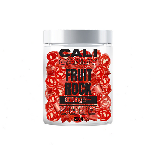 CALI CANDY 850mg Full Spectrum CBD Vegan Sweets (Small) - 10 Flavours - Flavour: Fruit Rock
