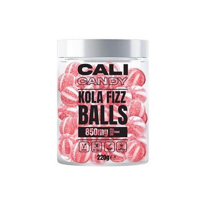 CALI CANDY 850mg Full Spectrum CBD Vegan Sweets (Small) - 10 Flavours - Flavour: Iron Brew Balls