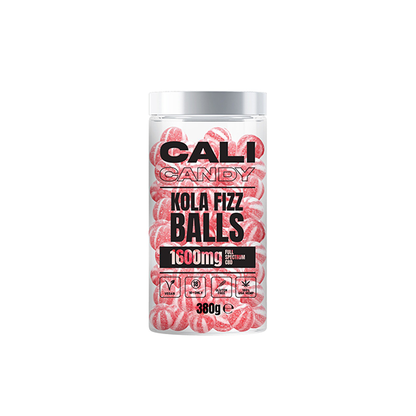 CALI CANDY 1600mg Full Spectrum CBD Vegan Sweets (Large) - 10 Flavours - Flavour: Pineapple Chunks