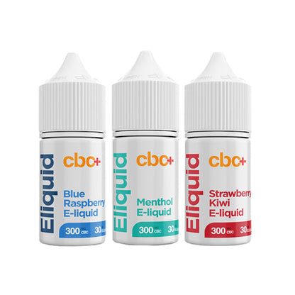 CBC+ 300mg CBC E-liquid 30ml - Flavour: Banana Split