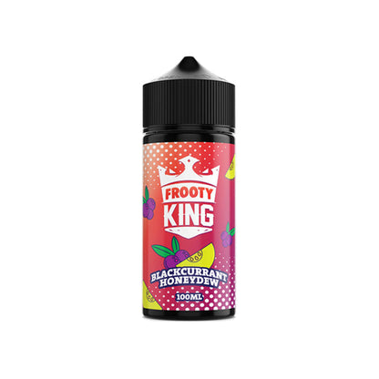 Frooty King 100ml Shortfill 0mg (70VG/30PG) - Stoptober Special Offer! - Flavour: Blackcurrant Honeydew