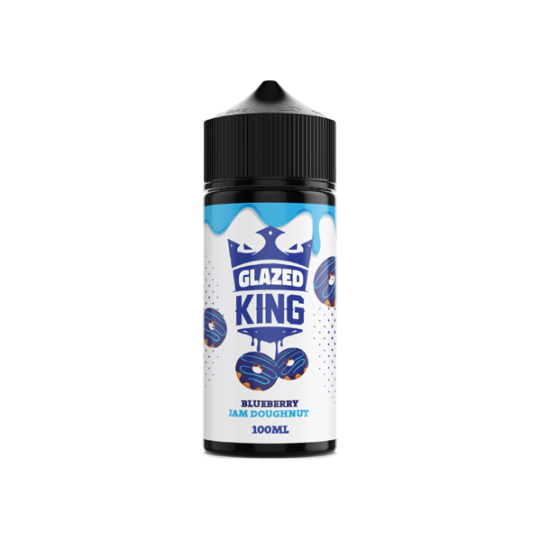 Glazed King 100ml Shortfill 0mg (70VG/30PG) - Stoptober Special Offer! - Flavour: Fresh Fried Doughnut