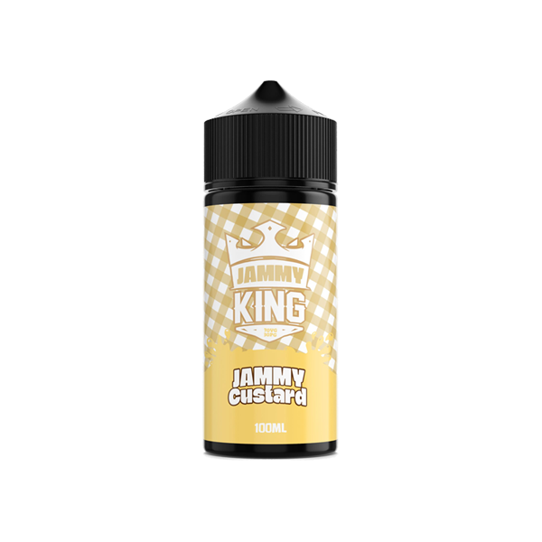 Jammy King 100ml Shortfill 0mg (70VG/30PG) - Stoptober Special Offfer! - Flavour: Strawberry Jam