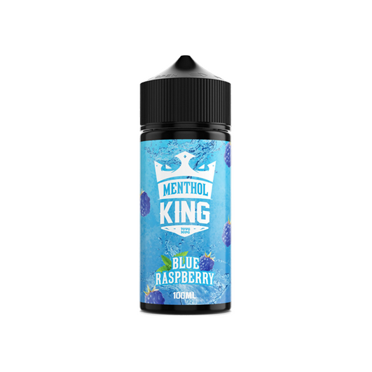 Menthol King 100ml Shortfill 0mg (70VG/30PG) - Stoptober Special Offer! - Flavour: Blue Raspberry