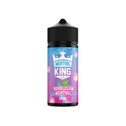 Menthol King 100ml Shortfill 0mg (70VG/30PG) - Stoptober Special Offer! - Flavour: Blue Raspberry