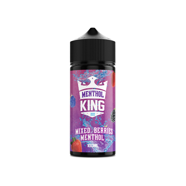 Menthol King 100ml Shortfill 0mg (70VG/30PG) - Stoptober Special Offer! - Flavour: Blue Raspberry