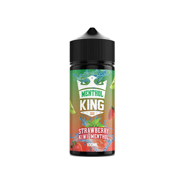Menthol King 100ml Shortfill 0mg (70VG/30PG) - Stoptober Special Offer! - Flavour: Blue Raspberry