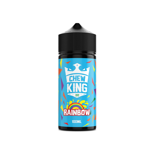 Chew King 100ml Shortfill 0mg (70VG/30PG) - Stoptober Special Offer! - Flavour: Rainbow