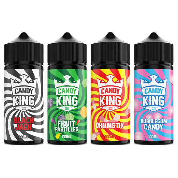 Candy King 100ml Shortfill 0mg (70VG/30PG) - Stoptober Special Offer! - Flavour: Spearmint