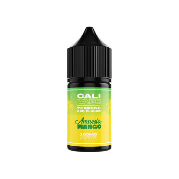 CALI VAPE 100mg Broad Spectrum CBD E-liquid 10ml (60PG/40VG) - Flavour: Lemon Haze