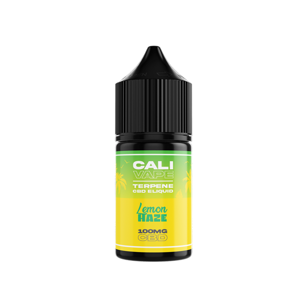 CALI VAPE 100mg Broad Spectrum CBD E-liquid 10ml (60PG/40VG) - Flavour: Lemon Haze