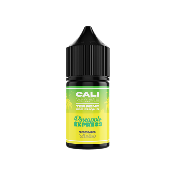 CALI VAPE 100mg Broad Spectrum CBD E-liquid 10ml (60PG/40VG) - Flavour: Amnesia Mango