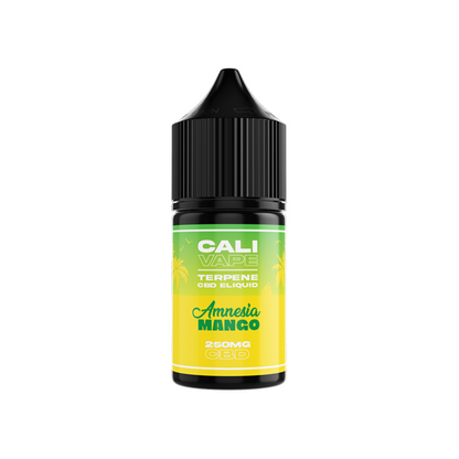 CALI VAPE 250mg Broad Spectrum CBD E-liquid 10ml (60PG/40VG) - Flavour: Banana Kush