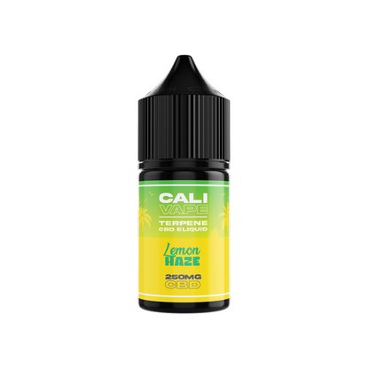 CALI VAPE 250mg Broad Spectrum CBD E-liquid 10ml (60PG/40VG) - Flavour: Blueberry Kush