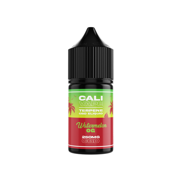 CALI VAPE 250mg Broad Spectrum CBD E-liquid 10ml (60PG/40VG) - Flavour: Lemon Haze
