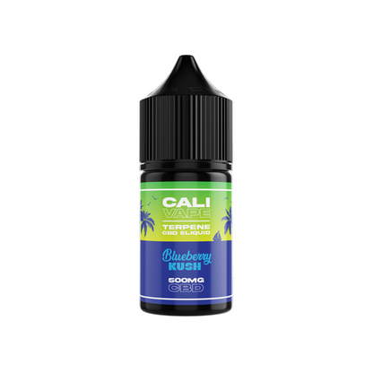 CALI VAPE 500mg Broad Spectrum CBD E-liquid 10ml (60PG/40VG) - Flavour: Strawberry Kush