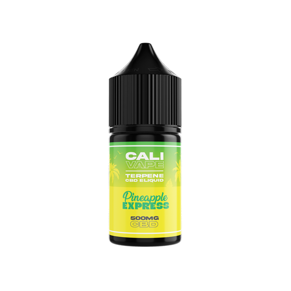 CALI VAPE 500mg Broad Spectrum CBD E-liquid 10ml (60PG/40VG) - Flavour: Lemon Haze