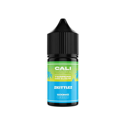 CALI VAPE 500mg Broad Spectrum CBD E-liquid 10ml (60PG/40VG) - Flavour: Watermelon OG