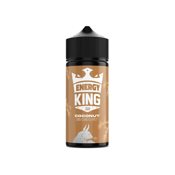 Energy King 100ml Shortfill 0mg (70VG/30PG) - Flavour: Cherry