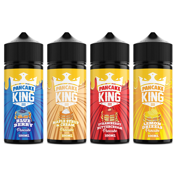 Pancake King 100ml Shortfill 0mg (70VG/30PG) - Stoptober Special Offer! - Flavour: Lemon Drizzle Pancake