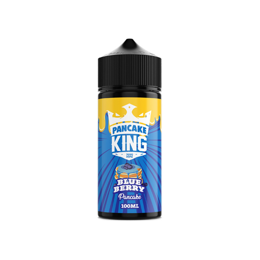 Pancake King 100ml Shortfill 0mg (70VG/30PG) - Stoptober Special Offer! - Flavour: Blueberry Pancake