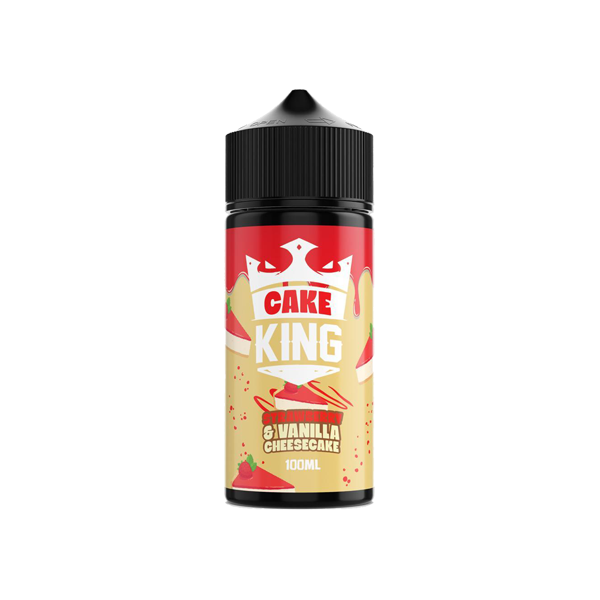 Cake King 100ml Shortfill 0mg (70VG/30PG) - Stoptober Special Offer! - Flavour: Lemon Drizzle Cake