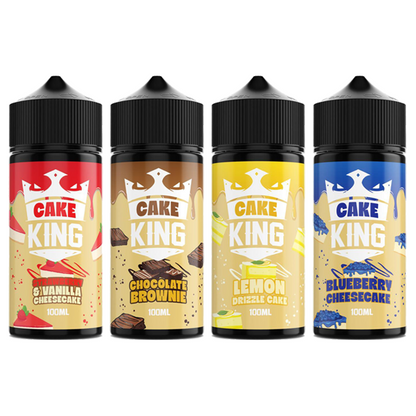 Cake King 100ml Shortfill 0mg (70VG/30PG) - Stoptober Special Offer! - Flavour: Chocolate Brownie