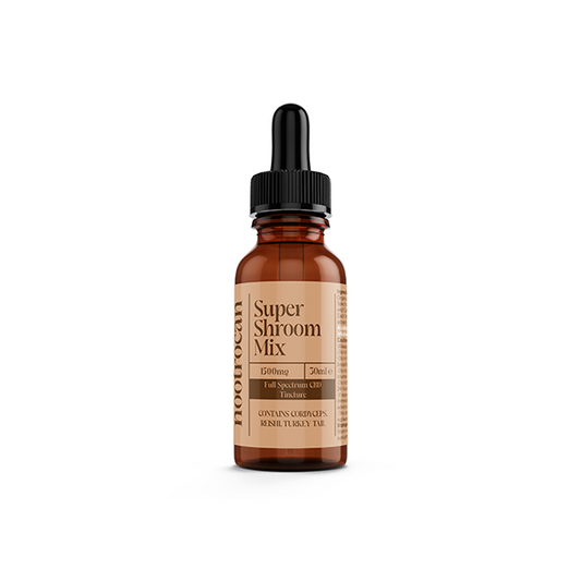 Nootrocan 1500mg 5% Full-Spectrum CBD Nootropic Tincture - 30ml - Flavour: Super Shroom Mix