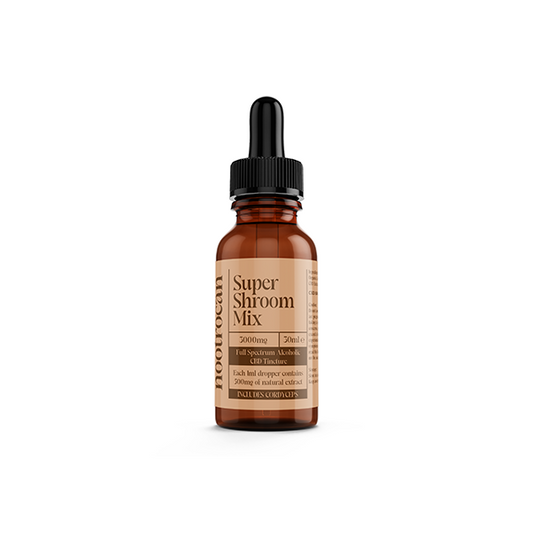 Nootrocan 3000mg 10% Full-Spectrum CBD Nootropic Tincture - 30ml - Flavour: Super Shroom Mix