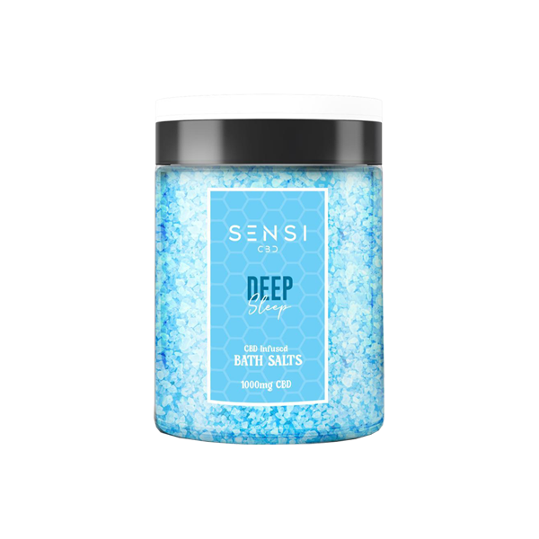 Sensi CBD 1000mg CBD Infused Bath Salts - 700g (BUY 1 GET 1 FREE) - Flavour: De-Stress