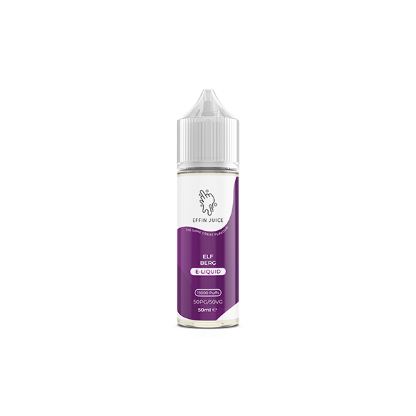 0mg EFFIN Juice 50ml Shortfill (50VG/50PG) - Stoptober Special Offer! - Flavour: Watermelon