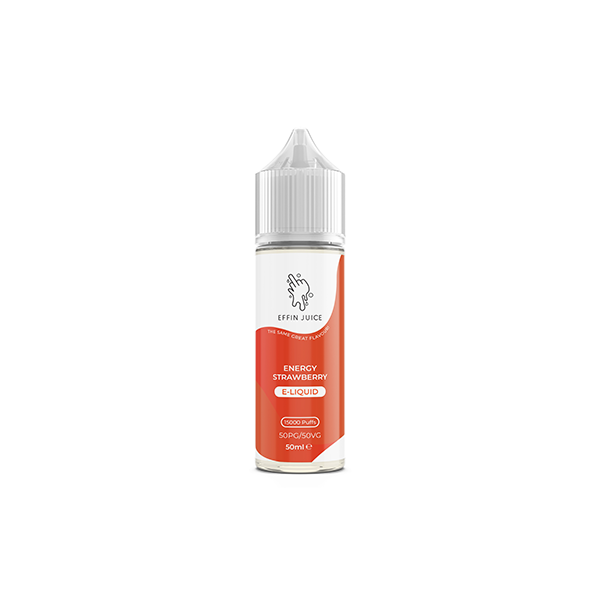 0mg EFFIN Juice 50ml Shortfill (50VG/50PG) - Stoptober Special Offer! - Flavour: Kiwi Passion Guava