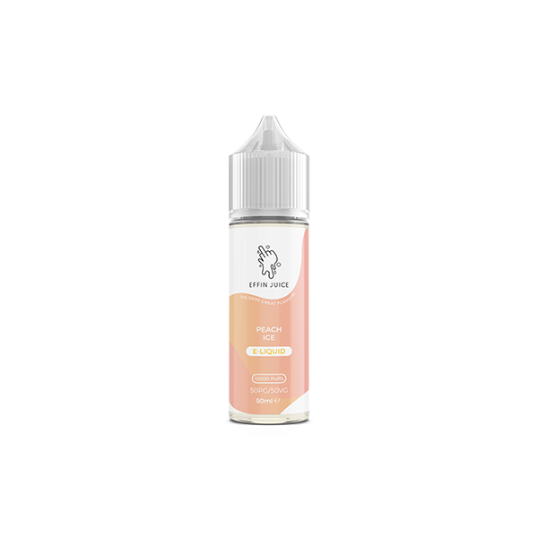 0mg EFFIN Juice 50ml Shortfill 0mg (50VG/50PG) - Flavour: Energy Ice