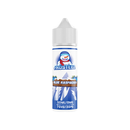 Frosteez 50ml Shortfill 0mg (70VG/30PG) - Flavour: Blue Raspberry