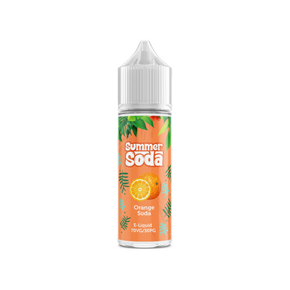 Summer Soda 50ml Shortfill 0mg (70VG/30PG) - Flavour: Cherry Cola