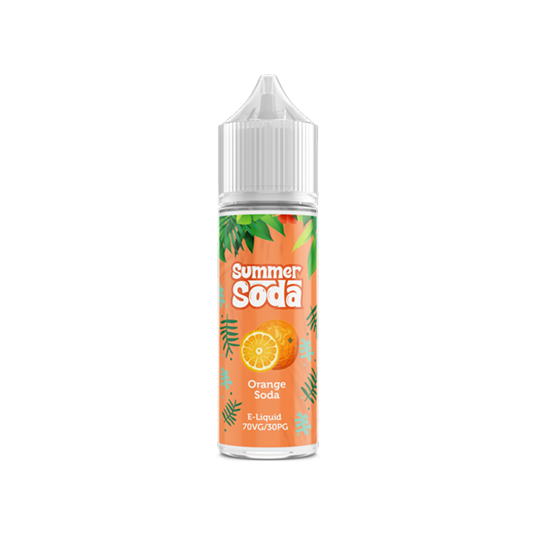 Summer Soda 50ml Shortfill 0mg (70VG/30PG) - Flavour: Dark Berry Fizz