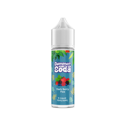 Summer Soda 50ml Shortfill 0mg (70VG/30PG) - Flavour: Dark Berry Fizz