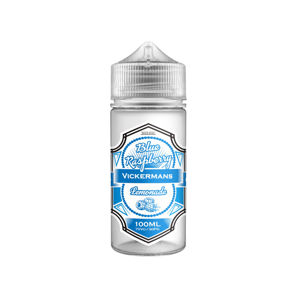 Vickermans Lemonade 100ml Shortfill 0mg (70VG/30PG) - Flavour: Kiwi N Lychee Lemonade