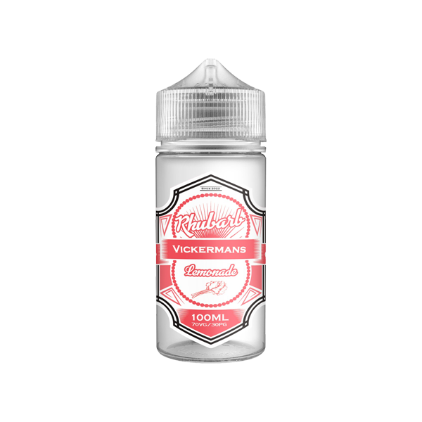 Vickermans Lemonade 100ml Shortfill 0mg (70VG/30PG) - Flavour: Orange N Passionfruit Lemonade