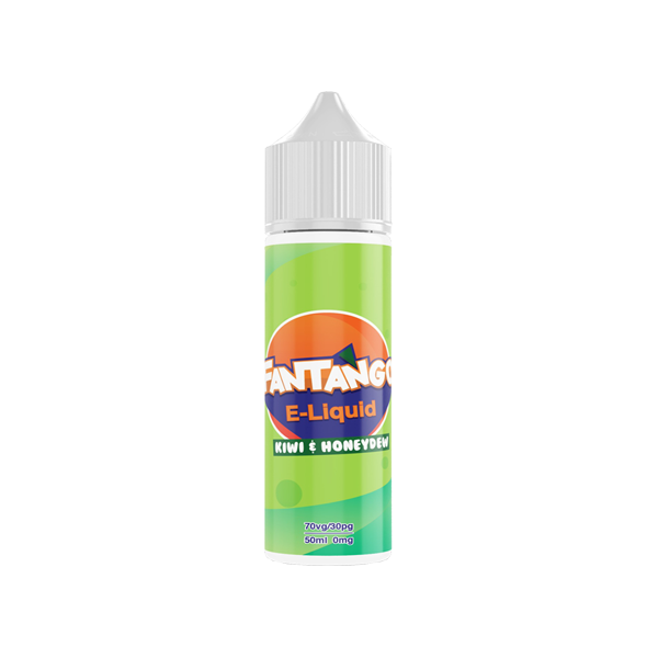 Fantango 50ml Shortfill 0mg (70VG/30PG) - Flavour: Honeydew & Kiwi