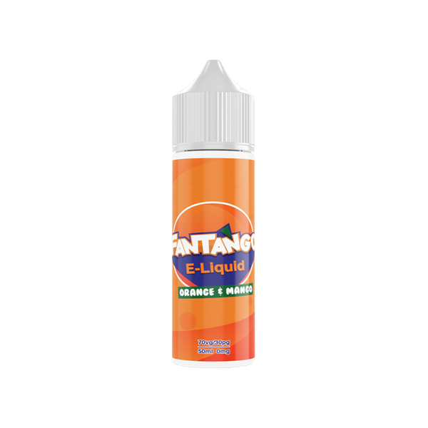 Fantango 50ml Shortfill 0mg (70VG/30PG) - Flavour: Orange & Mango